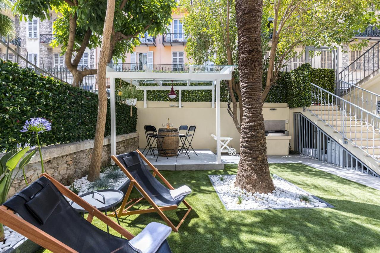 Luxury 3 Bdr Garden & Parking - Angels' Garden Nice Exterior foto