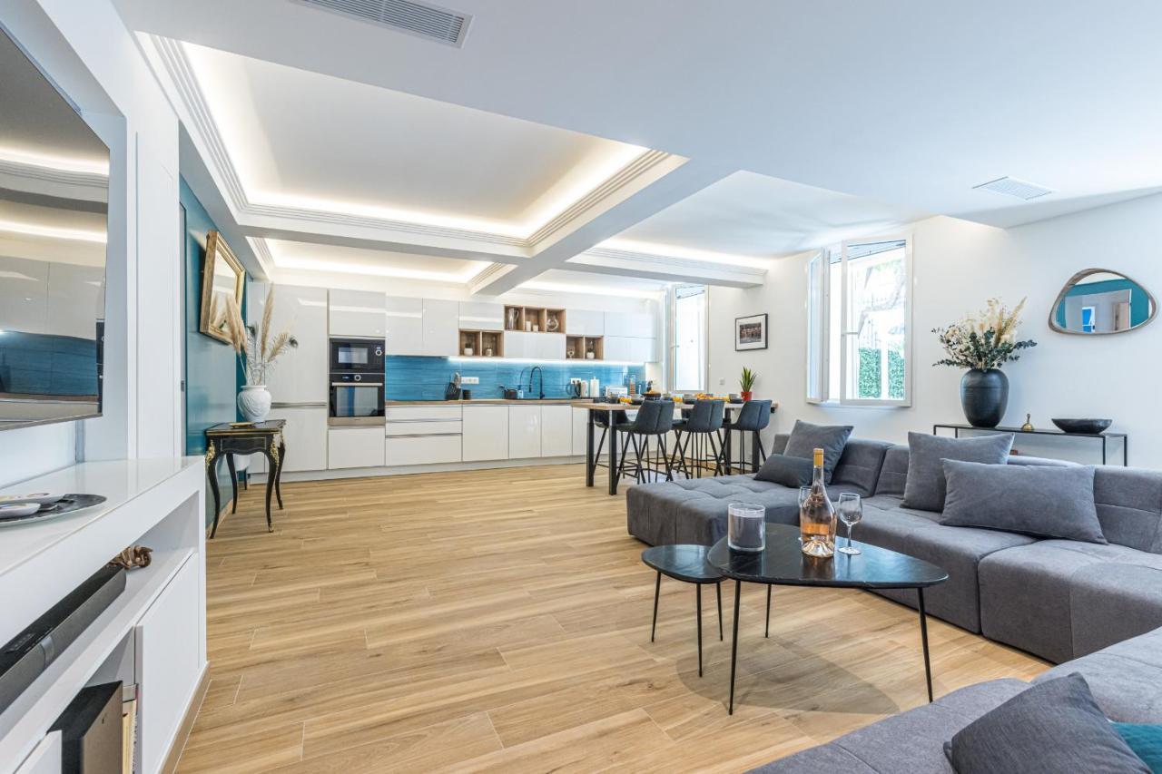 Luxury 3 Bdr Garden & Parking - Angels' Garden Nice Exterior foto
