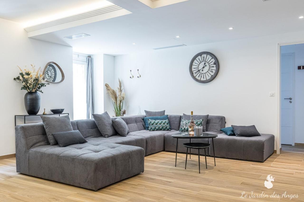 Luxury 3 Bdr Garden & Parking - Angels' Garden Nice Exterior foto